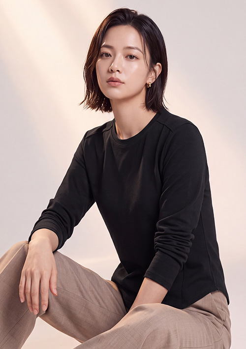 【限時$299】柔棉彈力厚磨毛修身上衣