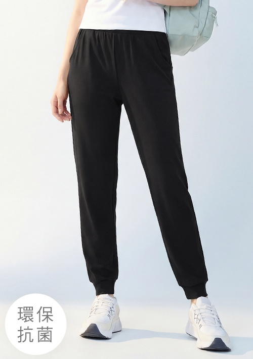 【雙11限定$199】舒適.MIT永續環保材質-抗UV吸排抗菌束口長褲