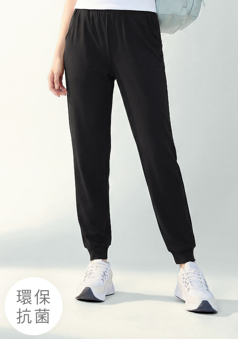 【雙11限定$199】舒適.MIT永續環保材質-抗UV吸排抗菌束口長褲
